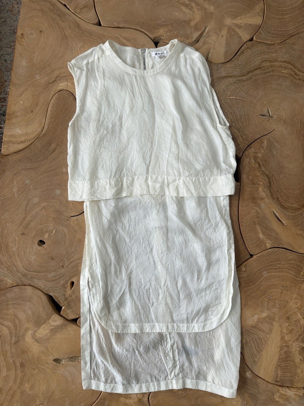 Helmut lang silk top